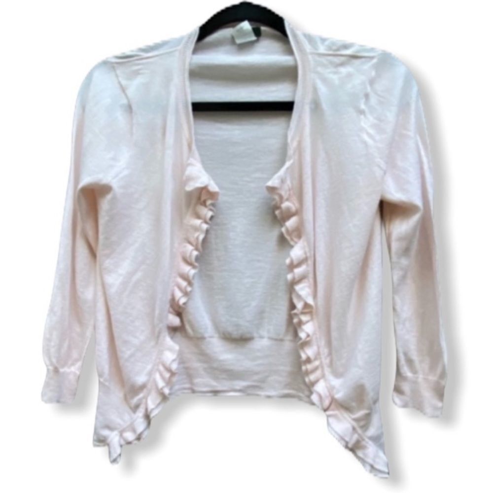 J. Crew Lightweight Cotton Cardigan Sweater